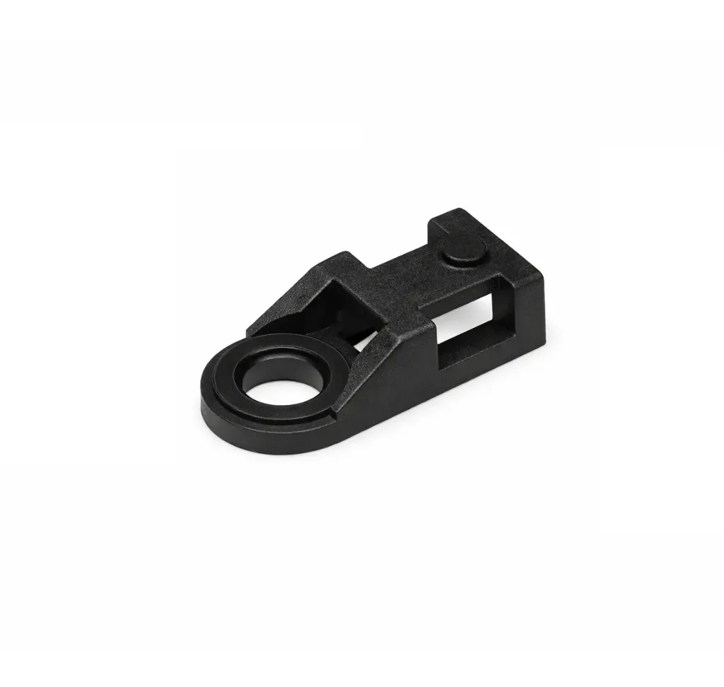 [CTE-1909-BLA] Cable Tie Eyelet Mount (Nylon 66) - 19mm x 9mm 100 Pcs (Black)