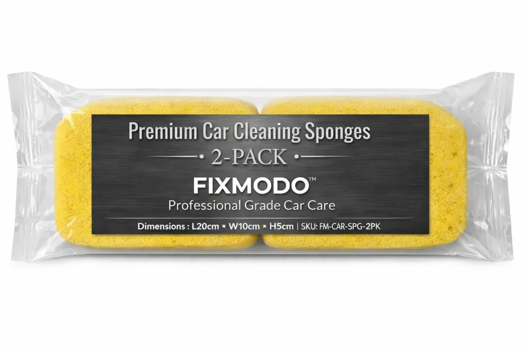 FM Premium Car Cleaning Sponges – 2 Pack
