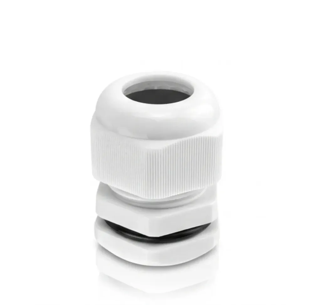 IP68 Nylon Cable Glands with Locknuts - Metric