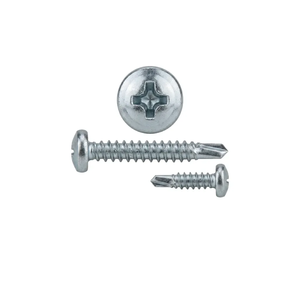 Pan Head Self-Drilling Screws - Bright Zinc (BZP)