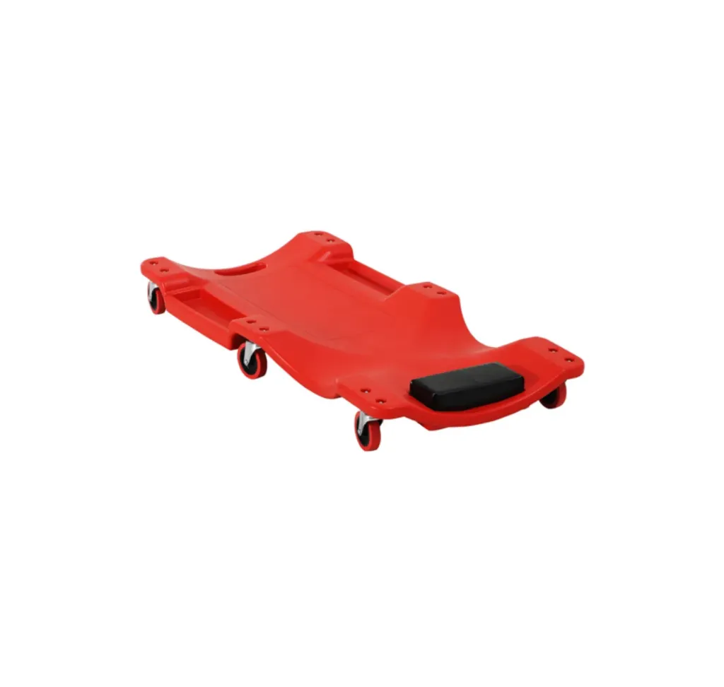 [AVWCORE-VC-120R] Low-Profile Ergonomic Vehicle Creeper - 120kg (Red)